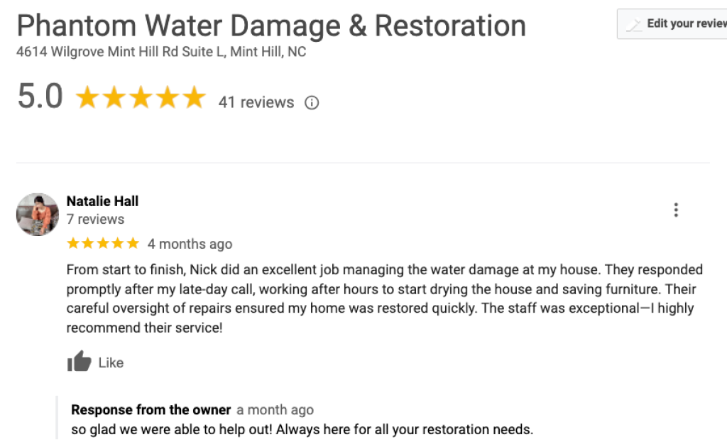 water damage restoration, fire damage, mold remediation, restoration company, charlotte nc